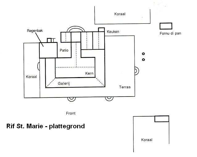 02. Rif St. Marie plattegrond